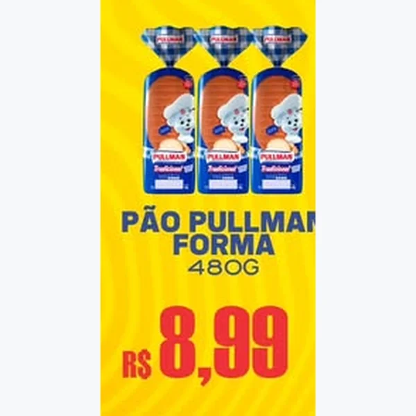 Recorte do encarte de Pão de Forma Pullman 480 g