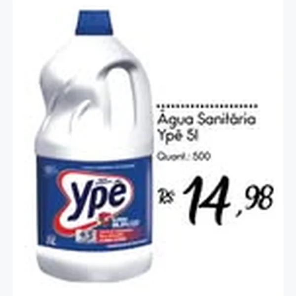 Água Sanitária Ypê 5 L