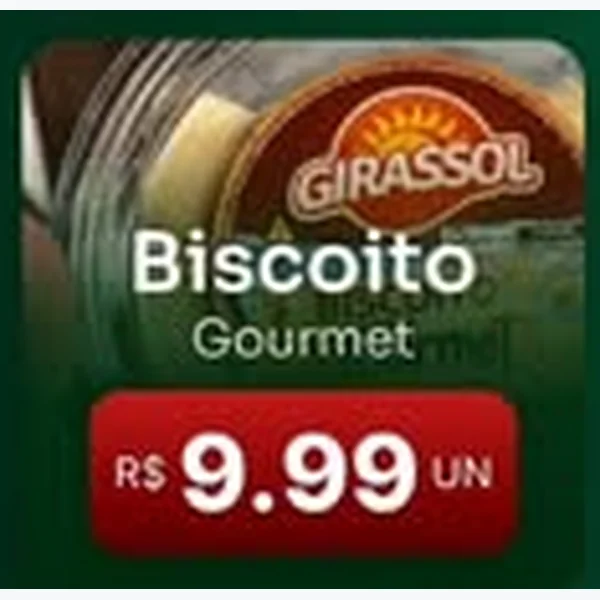 Biscoito Gourmet Girassol