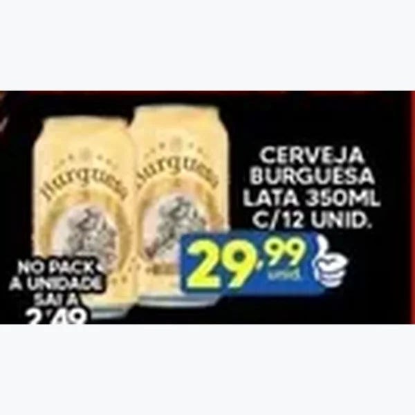 Cerveja Burguesa 12 un × 350 ml