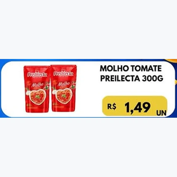 Molho de Tomate Predilecta 300 g