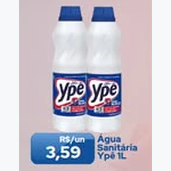 Água Sanitária Ypê 1 L