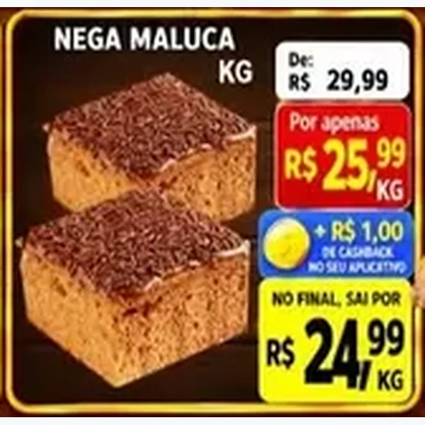 Recorte do encarte de Nega Maluca