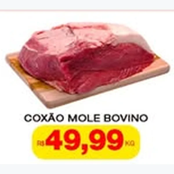 Recorte do encarte de Coxão Mole Bovino
