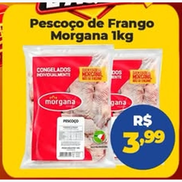 Pescoço de Frango Morgana 1 kg