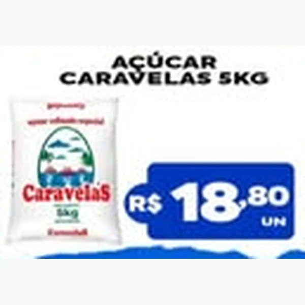 Açúcar Caravelas 5 kg