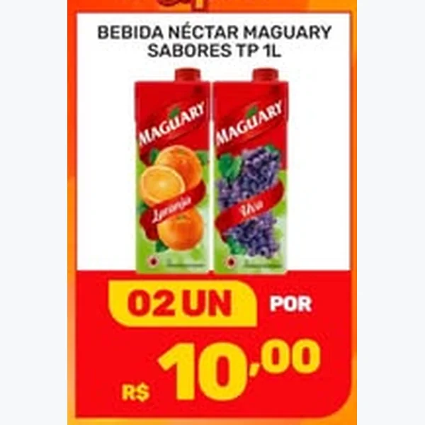 Recorte do encarte de Néctar Maguary 1 L