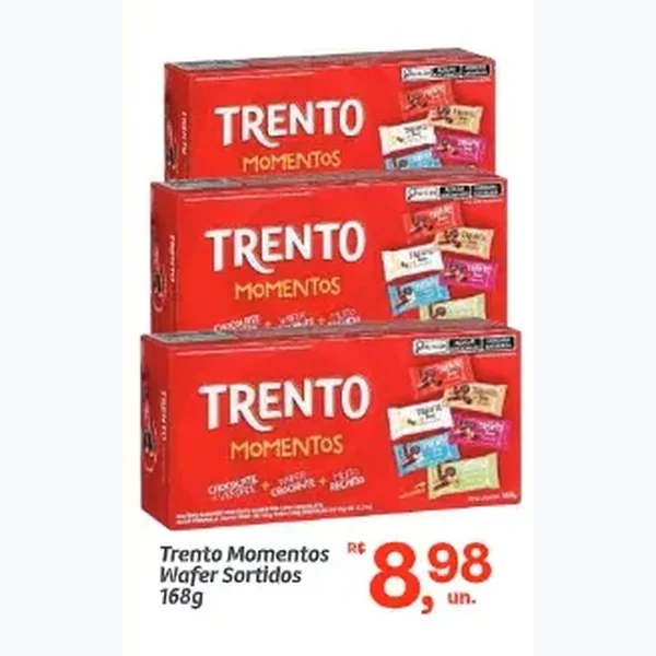 Wafer Trento 168 g