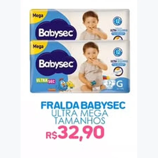 Fralda Ultra Babysec