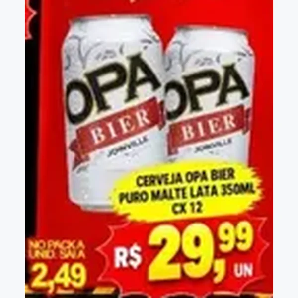 Cerveja Opa Bier 12 un × 350 ml