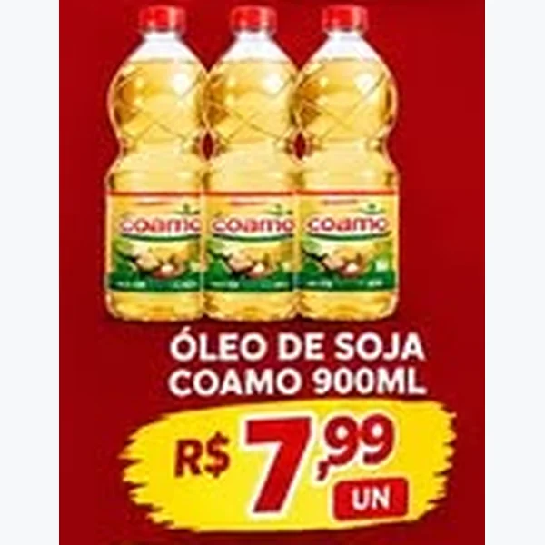 Óleo de Soja Coamo 900 ml