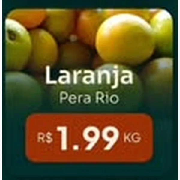 Recorte do encarte de Laranja Pera Rio