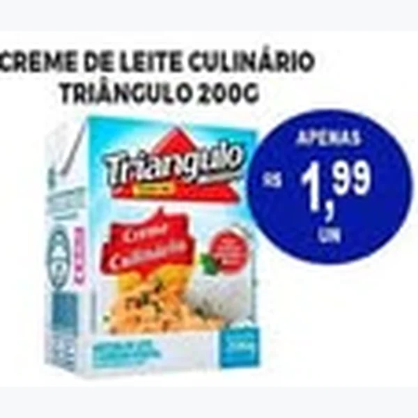 Creme de Leite Culinário Triângulo 200 g