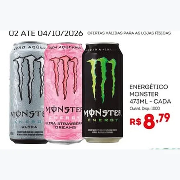Energético Monster 473 ml