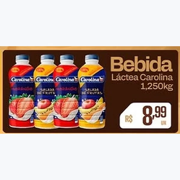 Bebida Láctea Carolina 1,25 kg