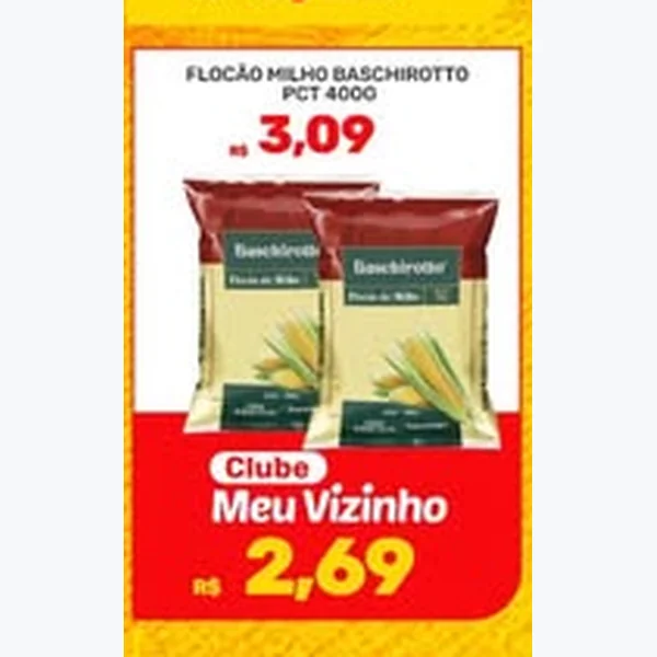 Flocão de Milho Baschirotto 400 g