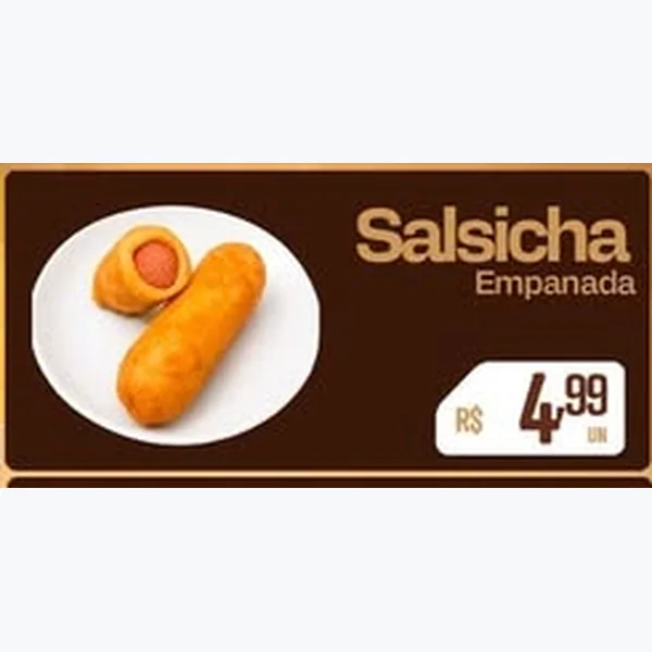 Recorte do encarte de Salsicha Empanada