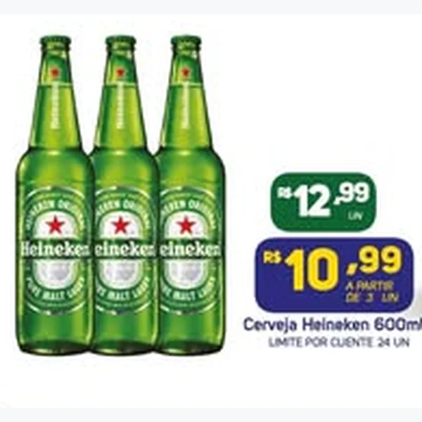 Cerveja Heineken 600 ml