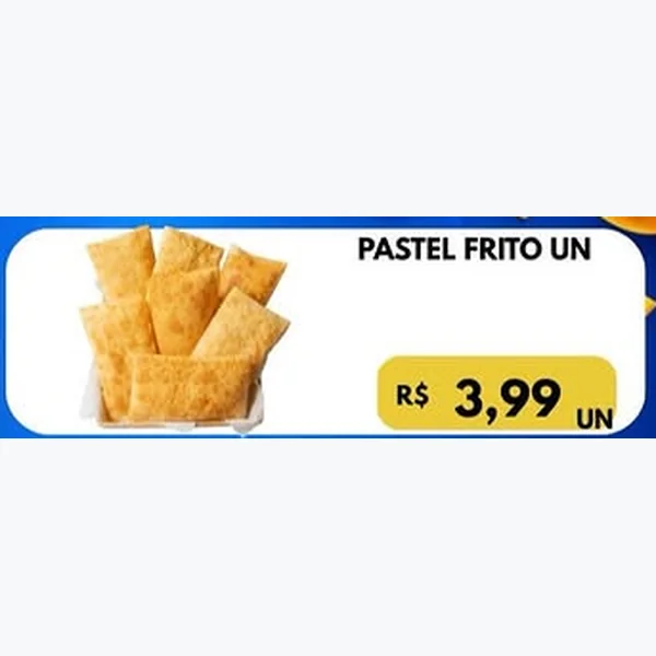 Recorte do encarte de Pastel Frito