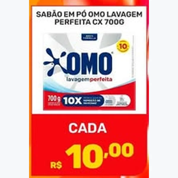 Sabão em Pó Lavagem Perfeita Omo 700 g