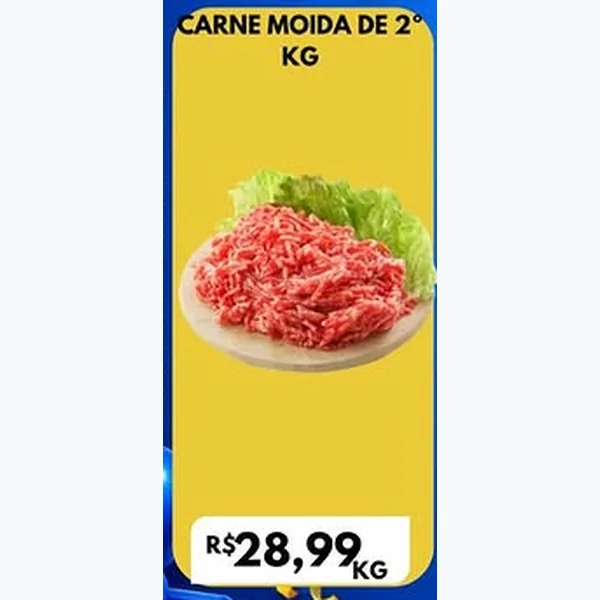 Recorte do encarte de Carne Moída de 2ª