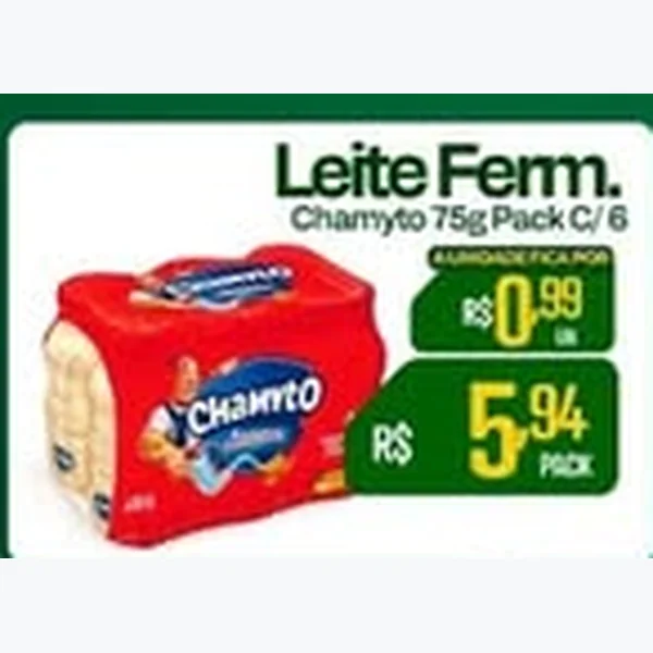 Leite Fermentado Chamyto 6 un × 75 g