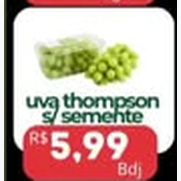 Uva Thompson S/ Semente