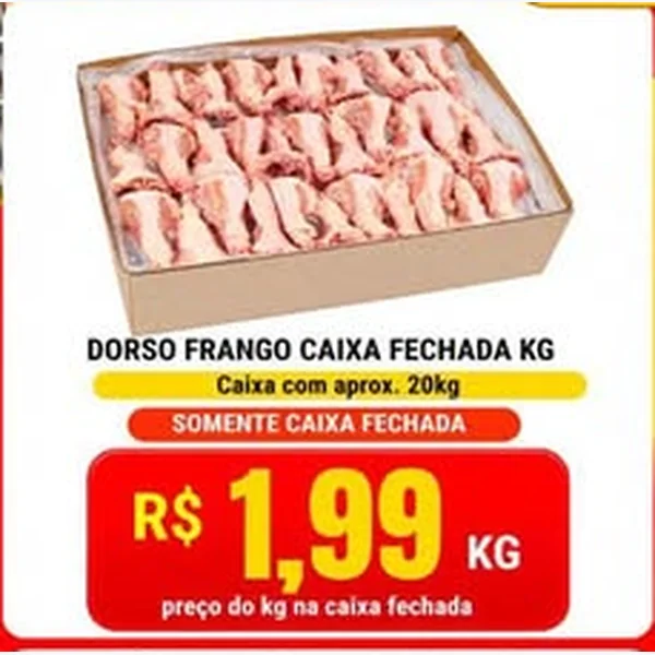 Recorte do encarte de Dorso Frango