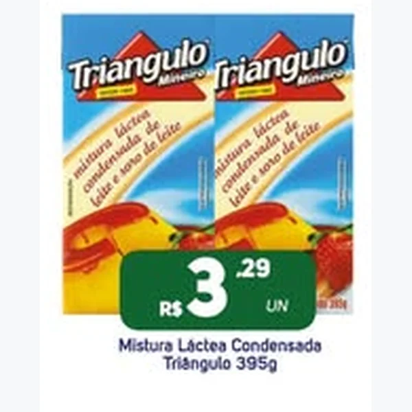 Mistura Láctea Condensada Triângulo 395 g