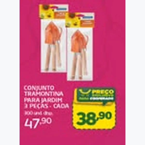 Conjunto para Jardim Tramontina 3 un