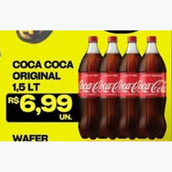 Refrigerante Original Coca-Cola 1,5 L