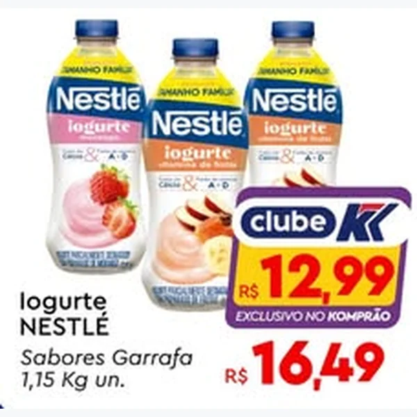 Iogurte Sabores Nestlé 1,15 kg