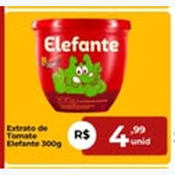 Extrato de Tomate Elefante 300 g