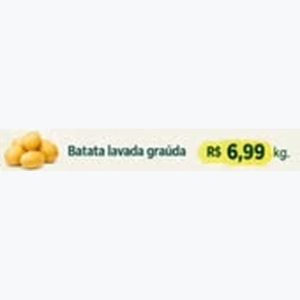 Recorte do encarte de Batata Lavada Graúda