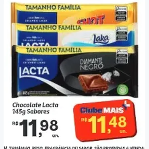 Chocolate Lacta 145 g