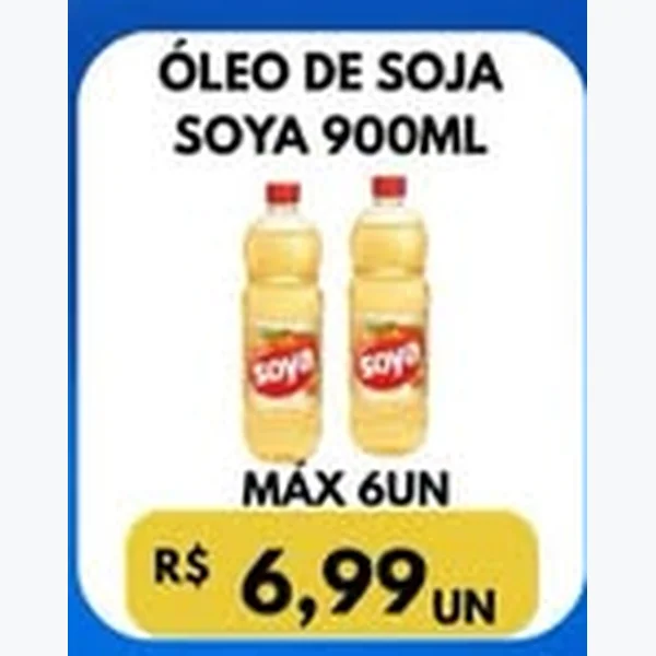 Óleo de Soja Soya 900 ml