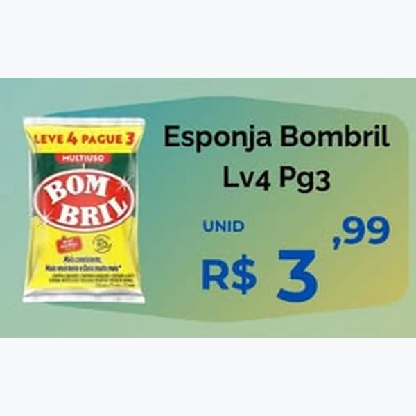 Esponja Bombril