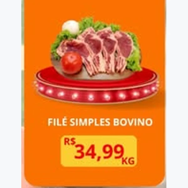 Filé Simples Bovino