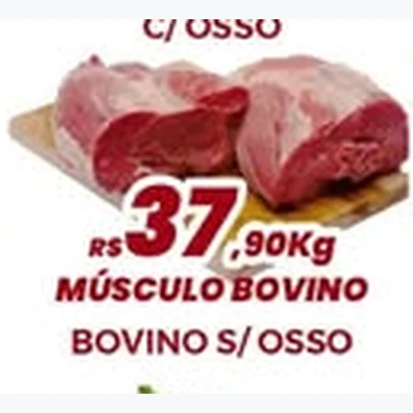 Músculo Bovino com Osso