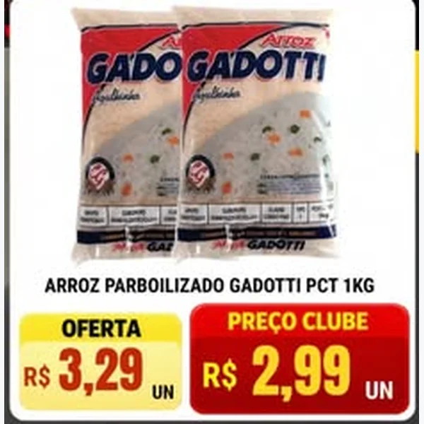 Arroz Parboilizado Gadotti 1 kg