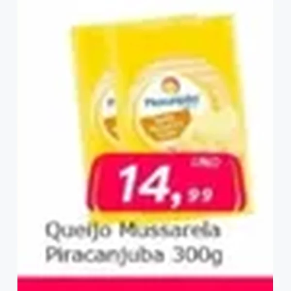 Queijo Mussarela Piracanjuba 300 g