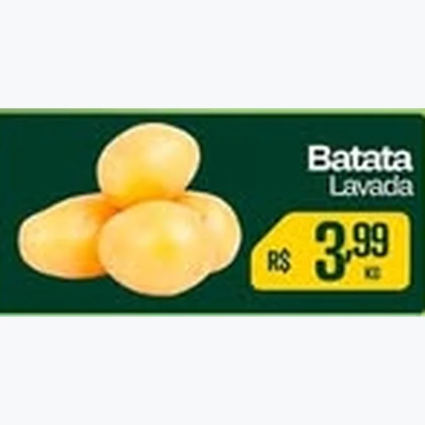 Recorte do encarte de Batata Lavada