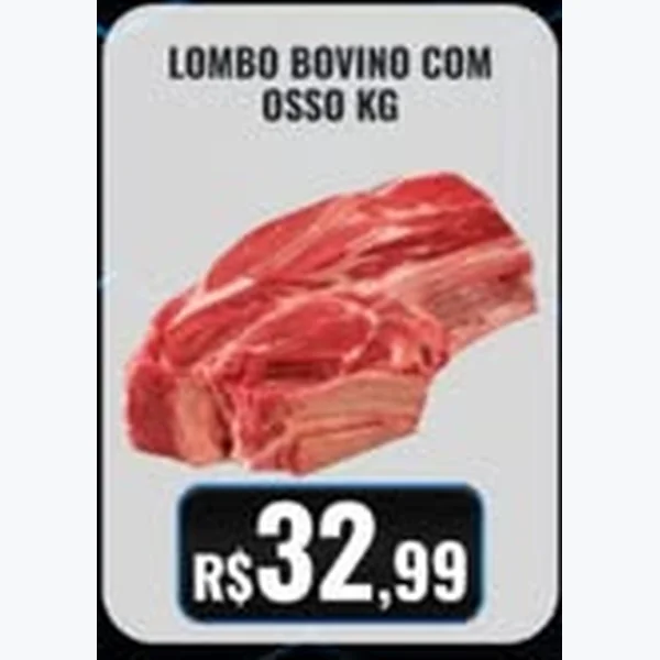 Lombo Bovino com Osso