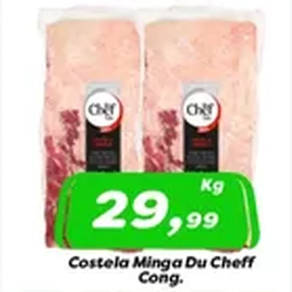 Costela Minga Congelada Du Cheff