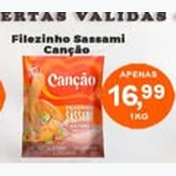 Recorte do encarte de Filézinho Sassami Canção