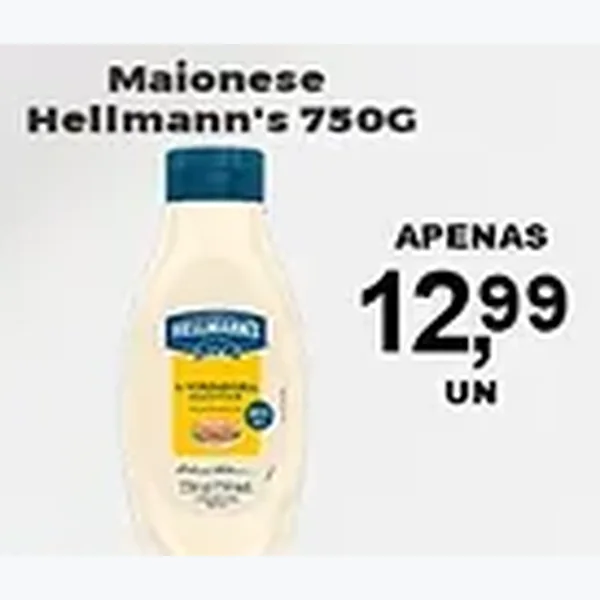 Recorte do encarte de Maionese Hellmann's 750 g