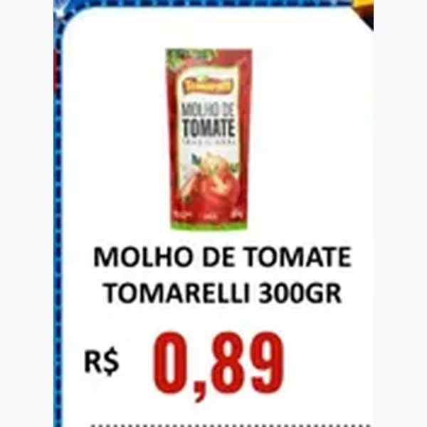 Molho de Tomate Tomarelli 300 g