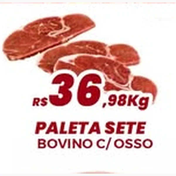 Paleta Sete Bovino com Osso