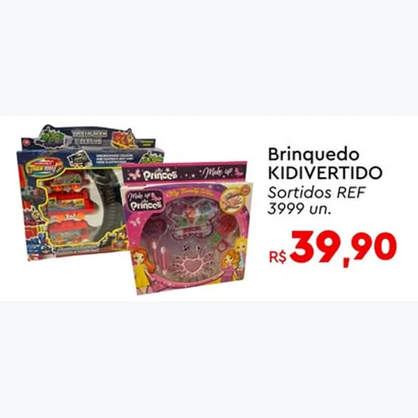 Brinquedo Sortidos KIDIVERTIDO