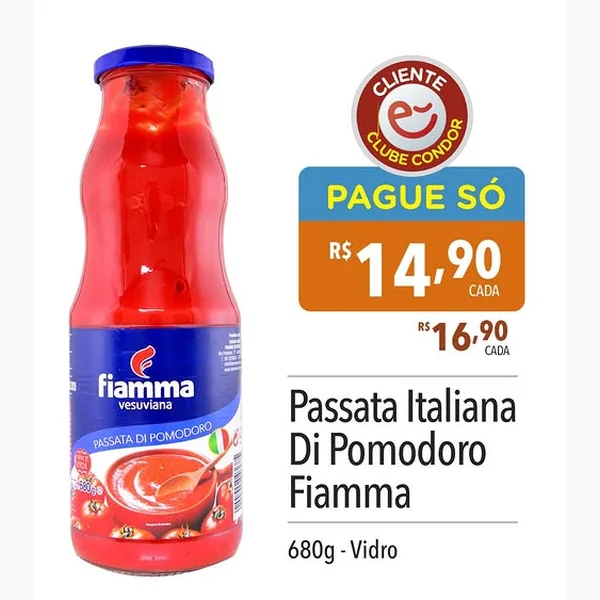 Passata Di Pomodoro Fiamma 680 g
